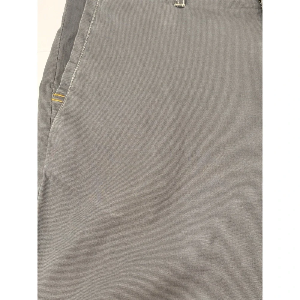 Tommy Bahama Mens Boracay Chino Short Size 38 Gray Preppy Travel Dad Stretch